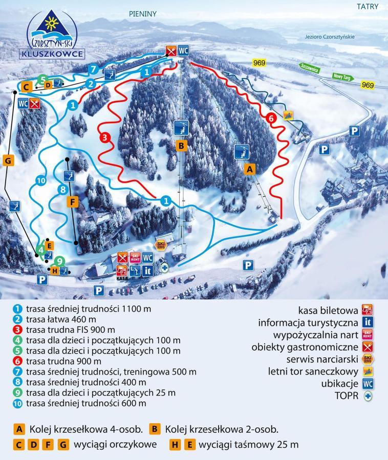 Apartament Czorsztyn Lake & Ski Esterno foto